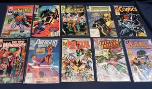 lot 5 image: COLLECTIBLE COMIC BOOKS