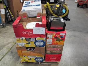 lot 110 image: Pallet of Store Overstock Store and Ecommerce Product and Returns