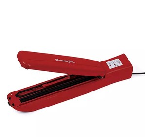 lot 250 image: NEW PowerXL Duo NutriSealer Elite, 6-in-1 Vacuum Sealer Machine - Red