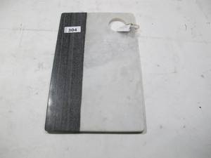 lot 304 image: NEW 2 Tone Marble and Granite Serving Charcuterie Board