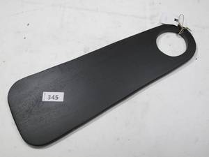 lot 345 image: NEW My Savory Kitchen Dark Wood Serving Charcuterie Wooden Board