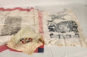 Vintage 1919 Silk Scarves