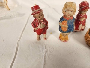 Group of Vintage Ceramic Porcelain Bisque Figurines
