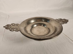 Vintage Small Pewter Porringer Bowl from Germany