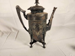 Antique Victorian Taunton Silver Plate CoffeeTea Pot