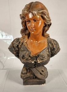 Terracotta Bust of a Woman, 19th Century - 1471 Noted on Back