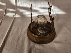 Antique InkwellPen Holder