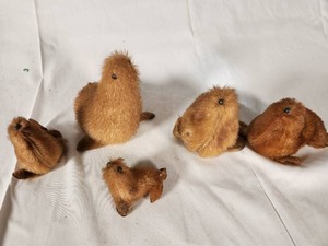 Vintage 1960s Seal Family from Alaska
