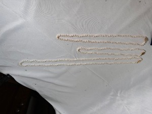 Three Strands of Cultured Pearls from QVC