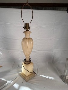 Alabaster Lamp Base