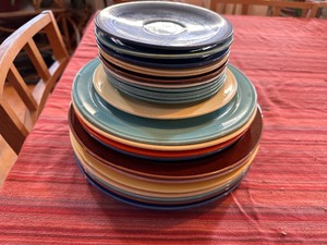 Vintage Vernon Kilns Early California Plates