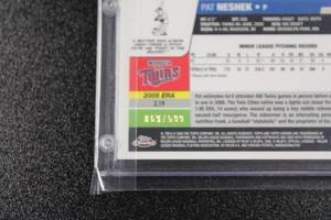 lot 6 image: 2006 Topps Chrome Pat Neshek SSP #CRC41 Rookie Card 69599  Only 599 Exist