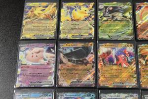 lot 66 image: Pokemon Scarlet & Violet EX Hit Lot  20 EX Cards