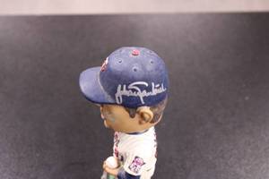 lot 81 image: Hormel Cy Young Award Minnesota Twins Johan Santana Autograph Bobblehead