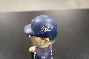 lot 84 image: Hormel Minnesota Twins Joe Mauer Autograph Bobblehead
