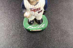 lot 88 image: Hormel Minnesota Twins Brad Radke Autograph Bobblehead