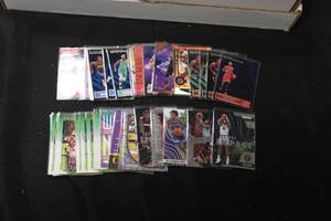 lot 114 image: Basketball Card InsertParallel Lot  2500 Cards  Lots of Stars