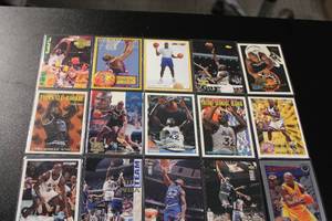 lot 130 image: Shaquille ONeal Basketball Card Lot  20 Different Cards w 1992 4 Sport Rookie Card