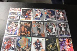 lot 133 image: Allen Iverson Basketball Card Lot  20 Different Cards w 1996-97 Collectors Choice Rookie