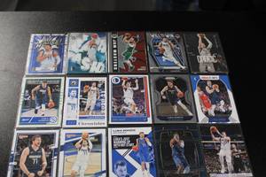 lot 136 image: Luka Doncic Basketball Card Lot  20 Different Cards