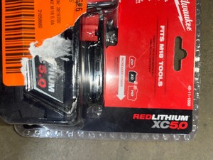 Milwaukee 5.0 battery