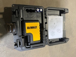 Dewalt 3-spot laser level