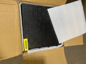 Vevor Black Garage Floor Covering Tiles