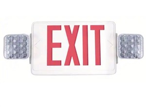 Lot of Exit signs customer Return see pictures