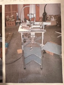lot 4 image: New Hermes GTX Hand Engravograph Engraving Machine with Fonts and Stand