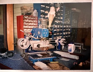lot 10 image: Pneumatic Hot Stamping Machine - Super Mark Imprinting Machine
