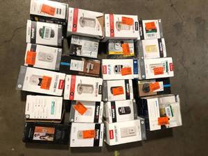 Lot of Assorted Digital Door Locks Various Models and Conditions   Customer Returns See Pictures