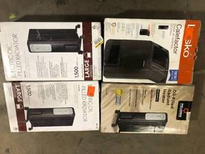 Lot  of Assorted Heaters Various Models and Conditions Customer Returns See Pictures