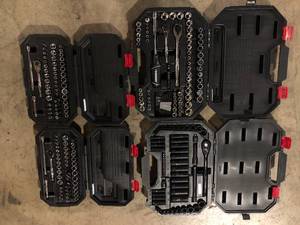 Lot of Assorted Husky Mechanics Tool Sets Various Sizes and  Conditions Customer Returns See Pictures