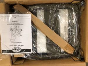 Hampton Bay 4-Wheel Hose Reel Cart    Customer Returns See Pictures