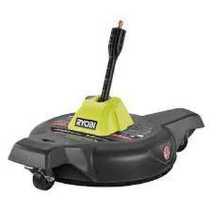 lot 26 image: Ryobi 12 in. 3100 PSI Electric Pressure Washer Surface Cleaner with Caster Wheels
