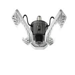 lot 55 image: Beyond Bright 3500 Lumens 11.5 in. Single Pole Occupancy LED Flush Mount Garage Light