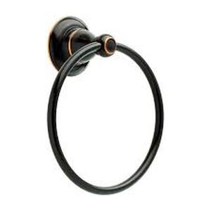 lot 75 image: Delta Porter Wall Mounted Towel Ring in Oil Rubbed Bronze