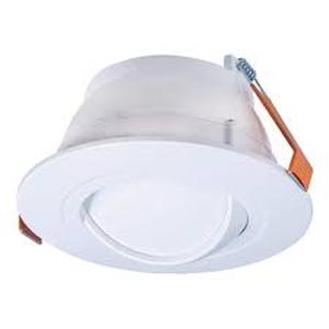 lot 81 image: Lot of 6 Halo RA 6 in. Adjustable CCT Canless IC Rated Dimmable Indoor, Outdoor Integrated LED Recessed Light Kit
