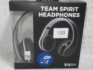lot 120 image: Team Spirit Headphones with collapsible design for easy storage