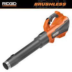 lot 129 image: Rigid 18V Brushless 130 MPH 510 CFM Cordless Battery Leaf Blower (Tool Only)