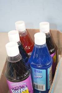 lot 89 image: 6ct Kool-Aid Assorted Flavor Snow Cone Syrup