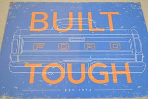 lot 192 image: NEW - Metal Sign Wall Art 16 x 12 Factory Sealed