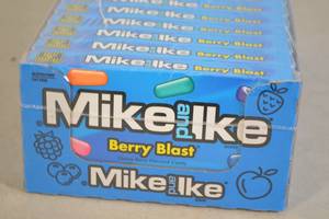 lot 16 image: Case of 12 Boxes of Mike & Ike Berry Blast Best By 62023
