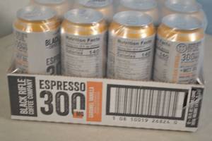 lot 119 image: Black Rifle Coffee Company Espresso 300 Caramel Vanilla Flavor 12-Pack Best By 03102024