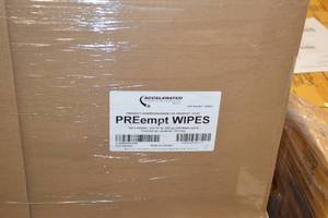 lot 281 image: Case of Accelerated Hydrogen Peroxide PREempt Wipes