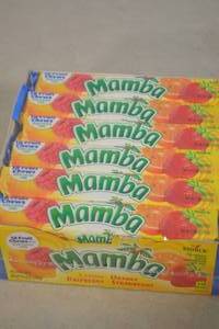 lot 353 image: Pack of Mamba Fruit Chews 24 Bars, 18 Chews Per Bar Best By 09302024