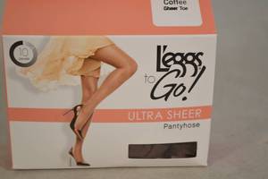 lot 396 image: Case of Leggs to Go Ultra Sheer Pantyhose MedTall Coffee 36ct