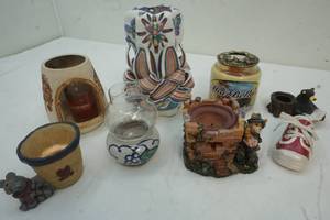 lot 87 image: Variety new & used CandlesWarmer