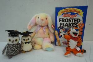 lot 131 image: TY Beanies, Advertising plush toys