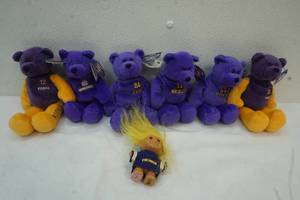 lot 154 image: Beanie Bears, Vikings